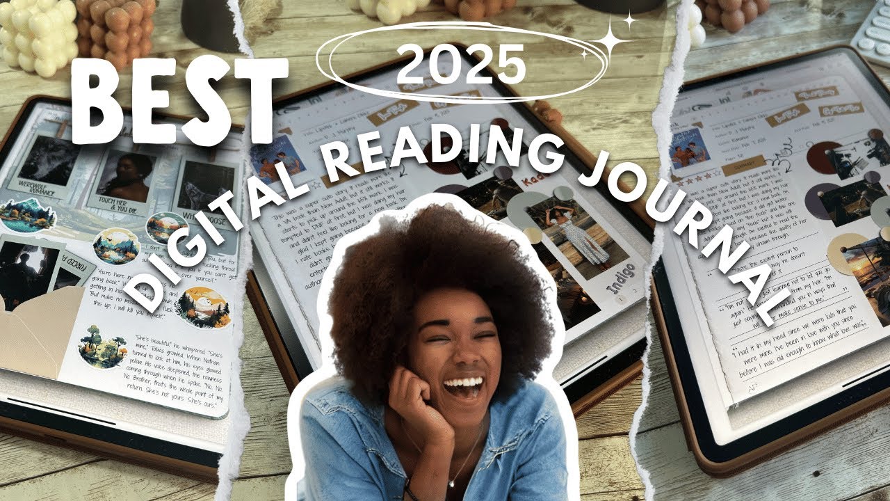 The BEST 2025 Digital Reading Journal 📚✏️ | Easy Setup | Goodnotes Tips on iPad For Beginners