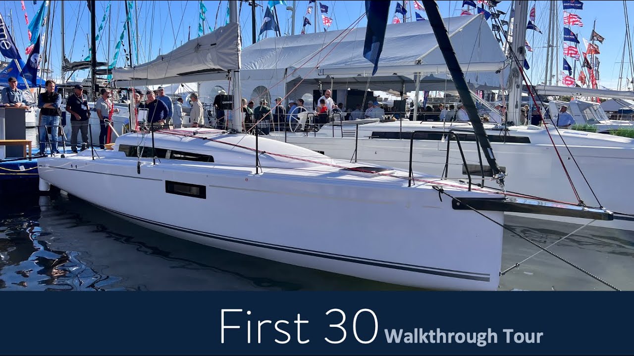 НОВЫЙ 2026 Beneteau First 30 Walkthrough Tour // Дебют в Аннаполисе