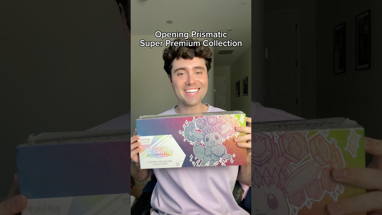 Opening a Prismatic Evolutions Super Premium Collection #pokemoncards