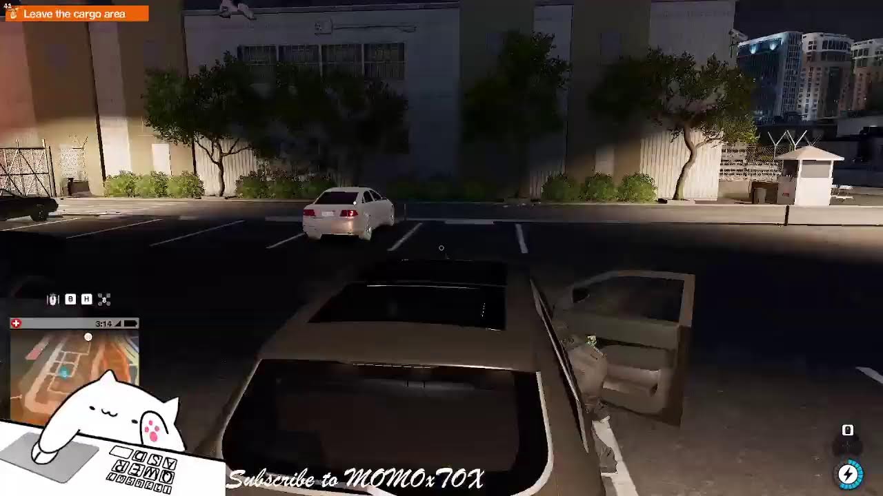 MOMO Playing Watch Dogs 2: Clearing All enemies are mission. part 8