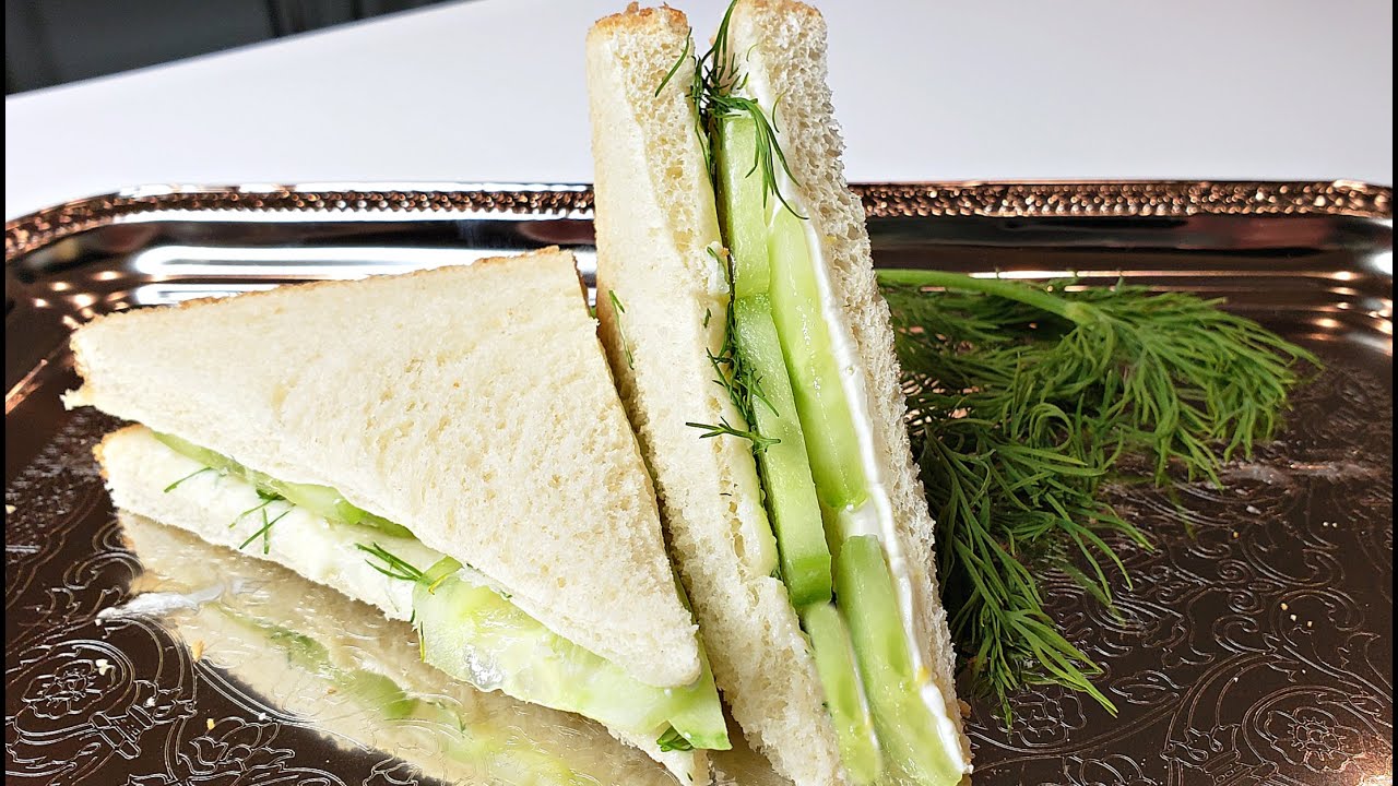 CUCUMBER SANDWICHES | Easy Cucumber Sandwiches| Afternoon Tea Sandwiches