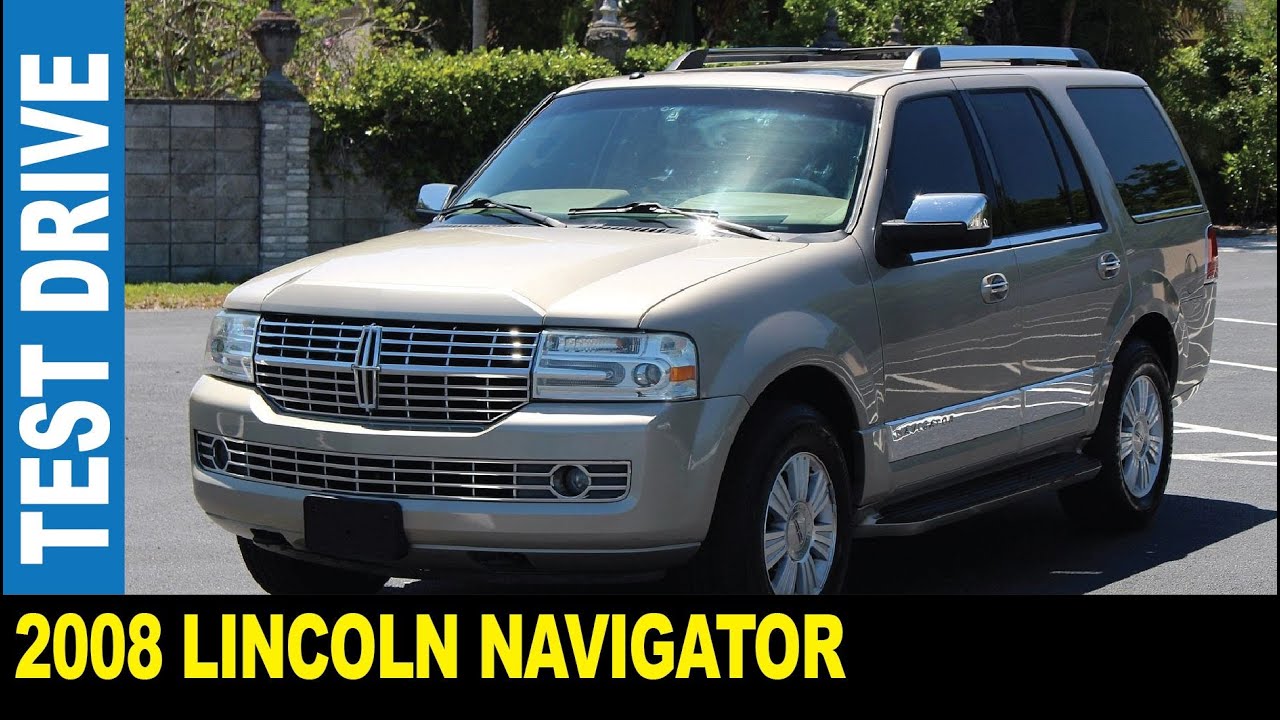 2008 Lincoln Navigator 5.4 V8 engine top reliable American big SUV | Jarek in Clearwater Florida USA