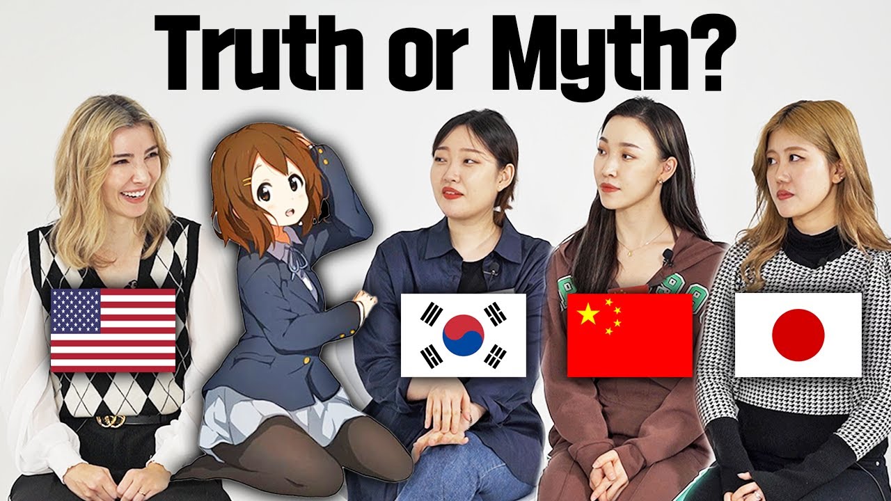 American and East Asian React to ASIAN STEREOTYPES! (Korean, Japanese, Chinese, American)