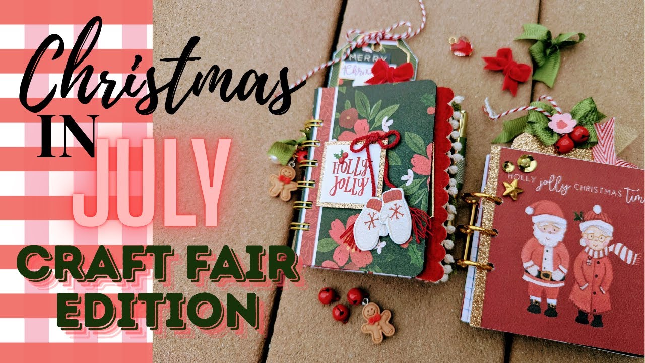 Mini gift tag journals/ craft fair idea