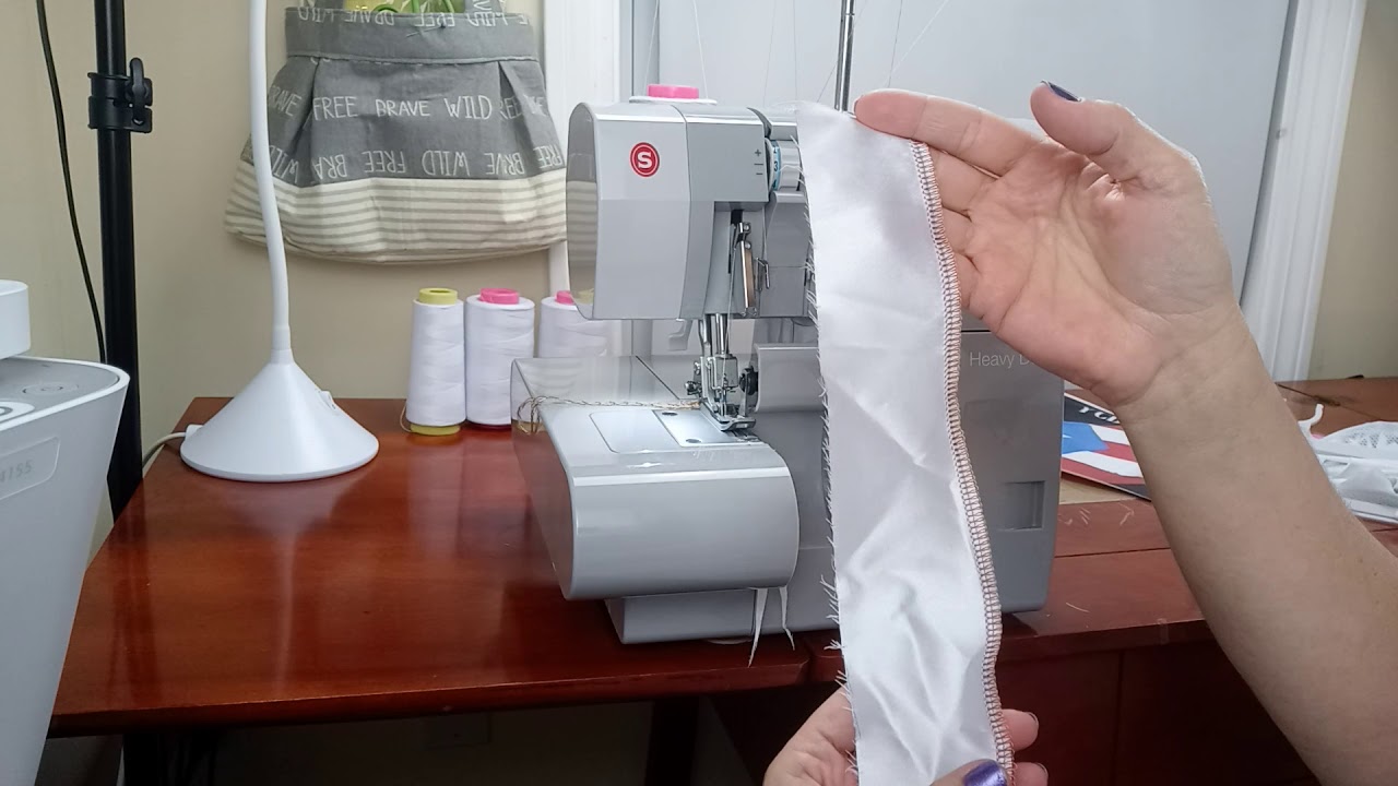 Cómo ajustar el Transporte Diferencial de la overlock Singer 14HD854.