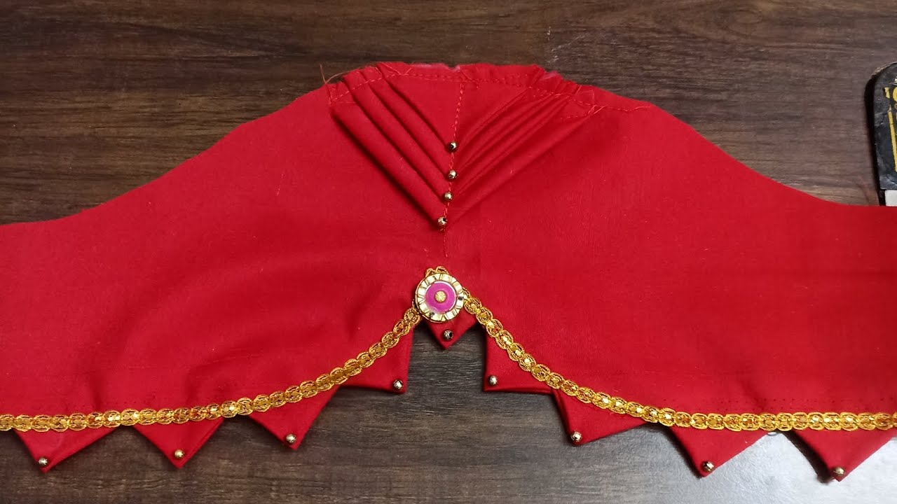 Karwachauth special blouse sleeve design 