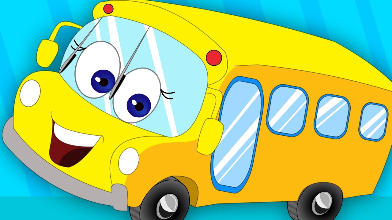 Wheels On The Bus | Nursery Rhymes For Kids And Childrens | Baby Songs