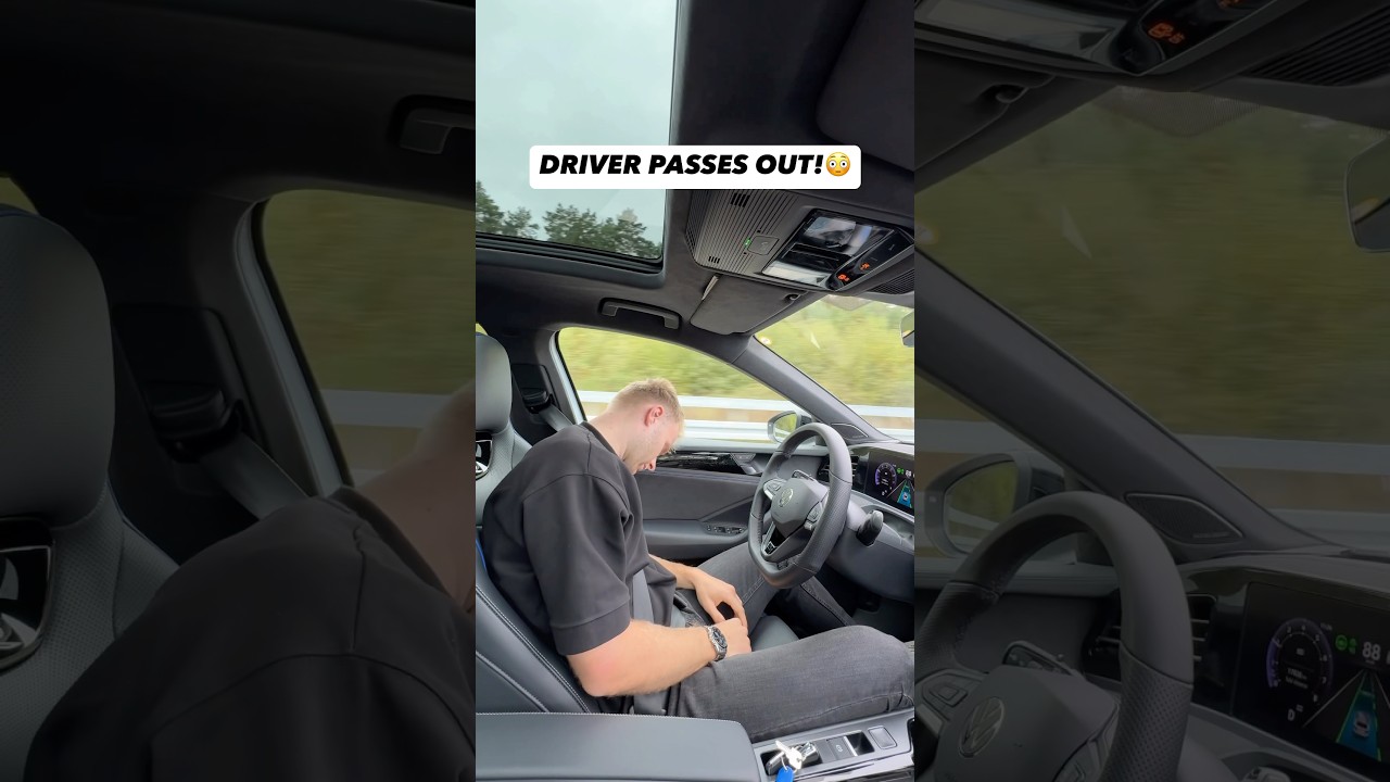 Can your car do THIS?!😳🆘 #crash #sos #safety #vw #volkswagen #cars