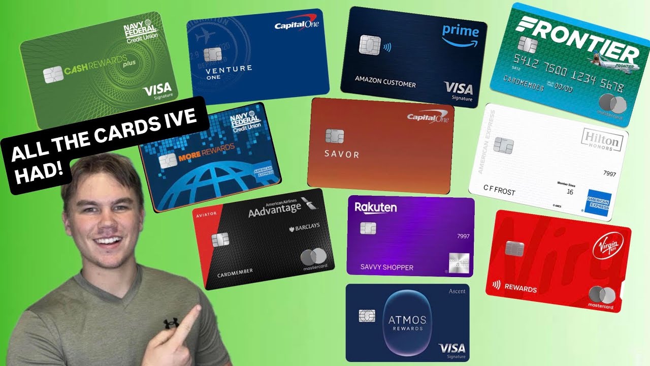 Every credit card I've ever had!