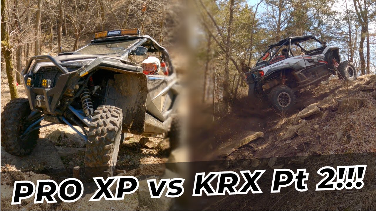 KRX 1000 2020 против RZR Pro XP 2021 — ЧАСТЬ 2: Тонны скалолазания и ОГРОМНЫЕ подъемы на холмы!!!