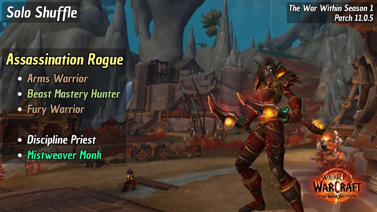 Assassination Rogue PvP 11.0.5 | That's a swift shuffle!