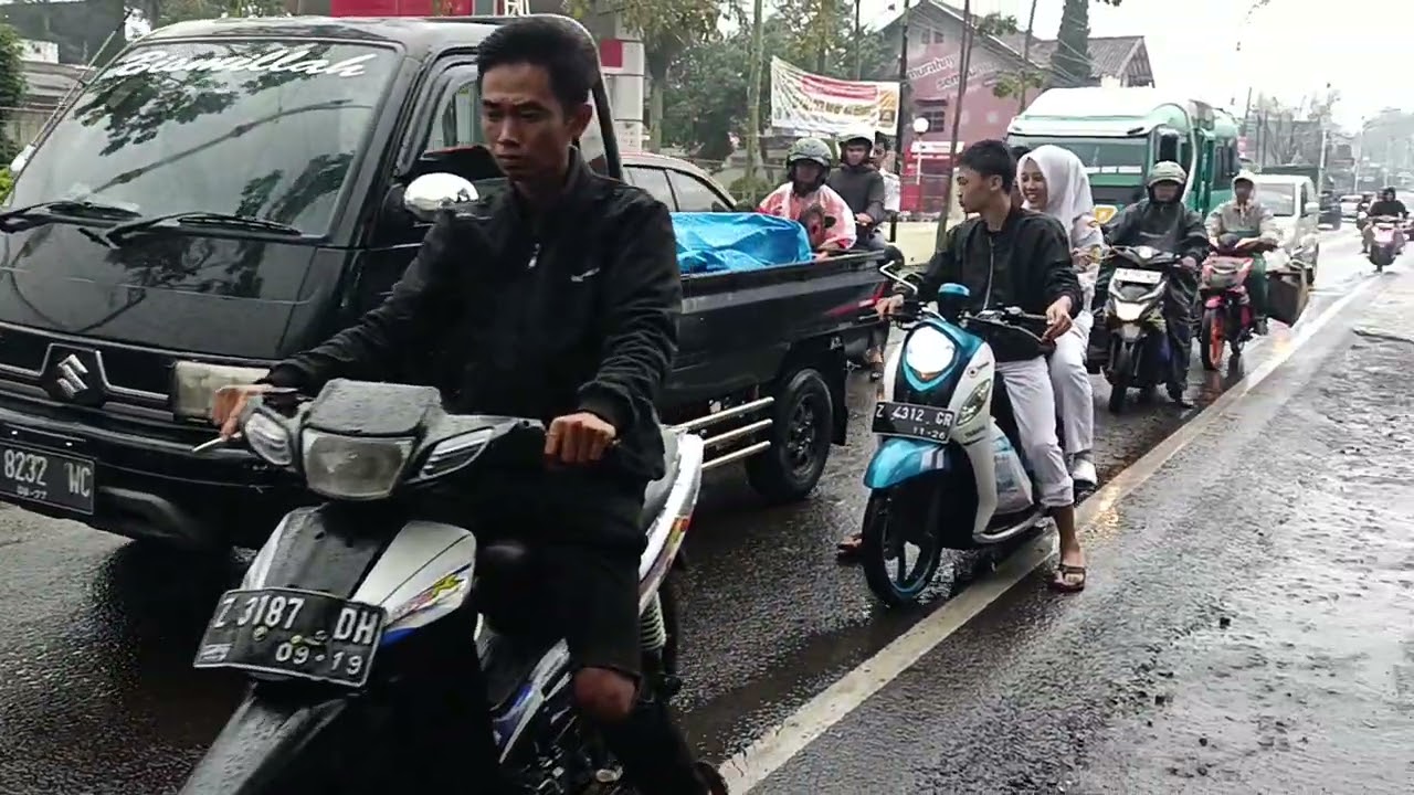 Suasana Cinisti Setelah Hujan pasti dirindukan perantau