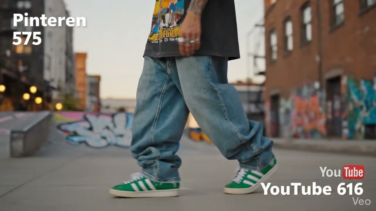#shorts : 👟 Why Puddle Denim is Killing the Skinny Look in 2026 | Adidas Campus vs Nike Shox