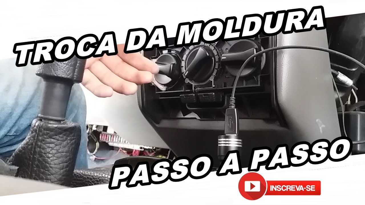 TROCA DA MOLDURA CENTRAL - SANTANA 2000 DINHO GARAGE