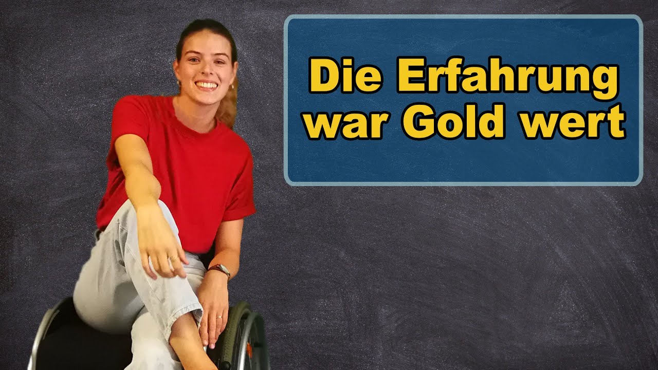 Nach einer OP vorübergehend im Rollstuhl gelandet - 