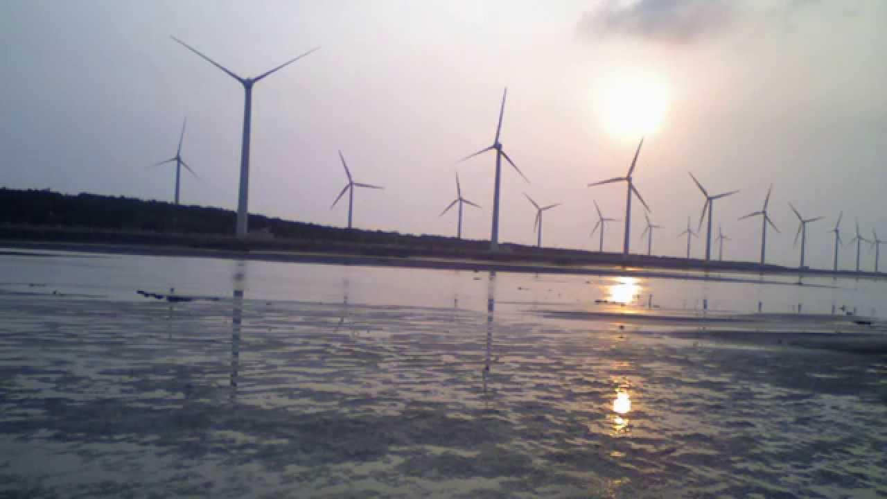 20140417 高美溼地落日縮時攝影