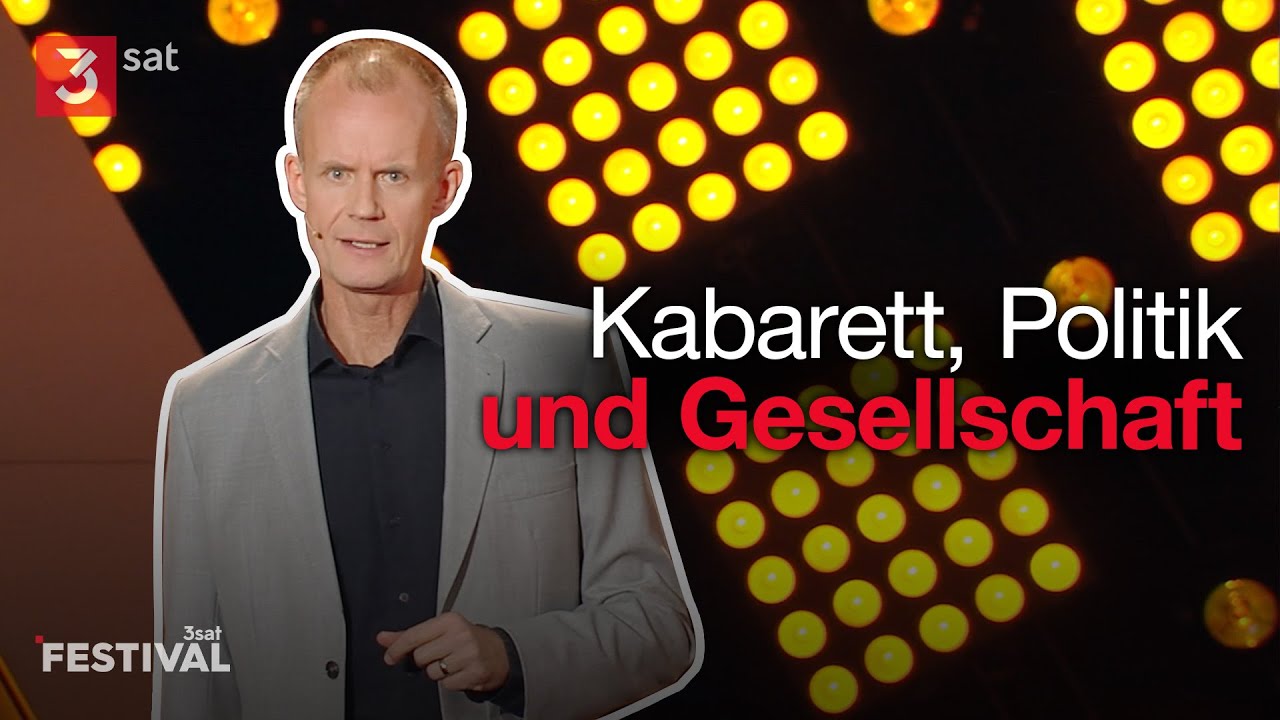 Max Uthoff: Satire passt sich nur der Gesellschaft an | 3satFestival