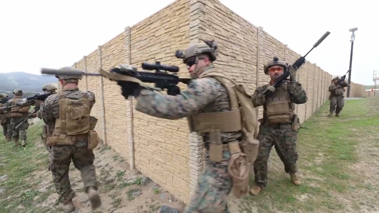 B-Roll: Marine Corps Reserve conducts MOUT training to validate readiness