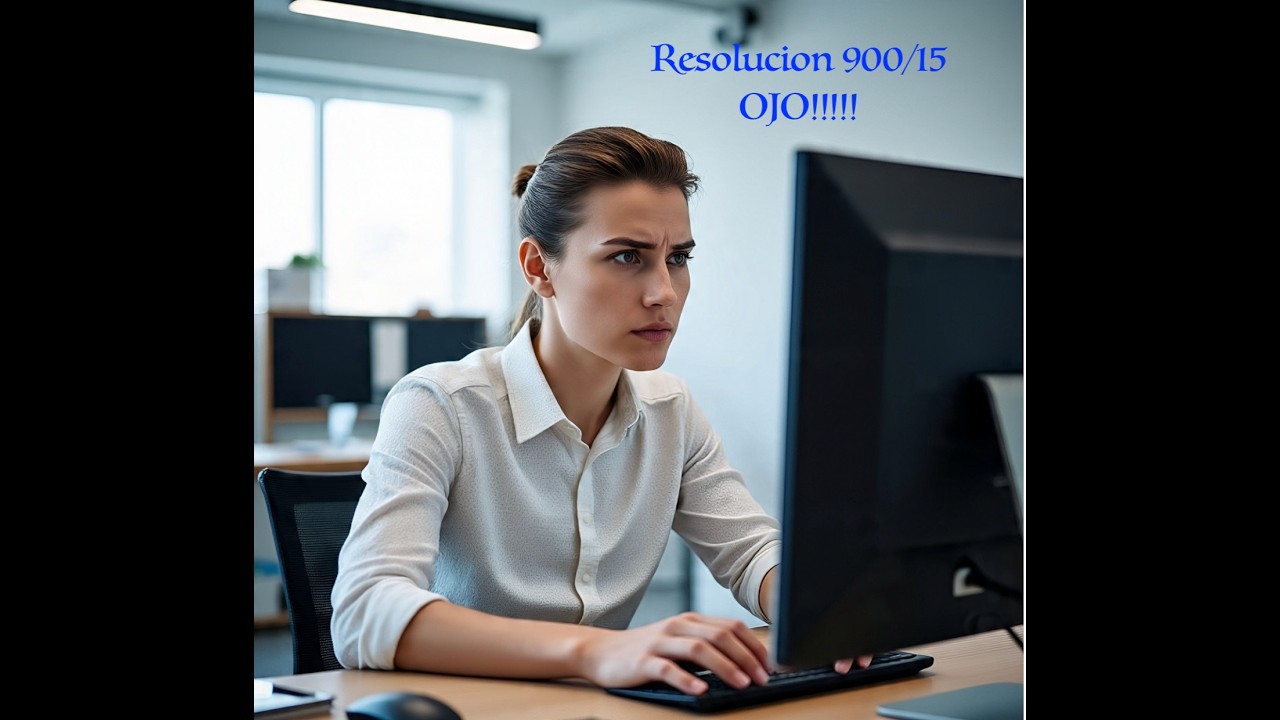 Resolucion 900/15