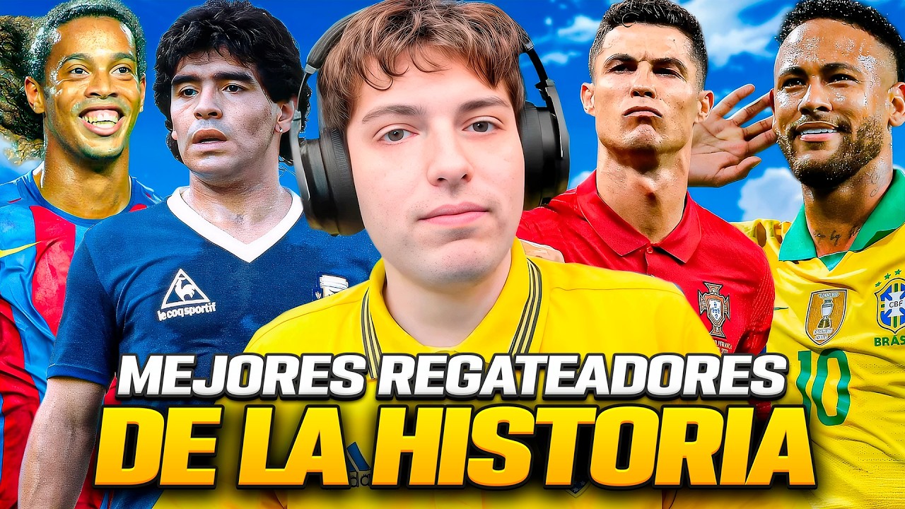 TOP 10 MEJORES REGATEADORES DE LA HISTORIA DEL FUTBOL: RONALDINHO ES EL #1??? DEBATE (2026)