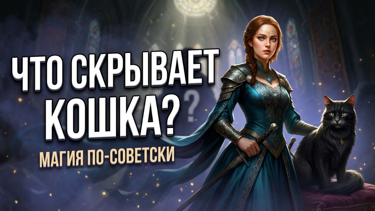 Аудиокнига фэнтэзи / Кошка мне не товарищ, или Магия по-советски./Полная книга