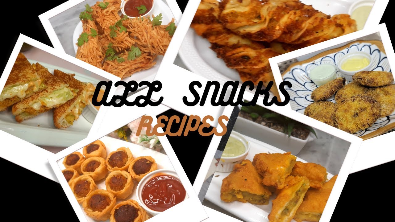 Hi Tea-Time All Snacks Recipes|Easy Evening Snacks Recipe|Variety Snacks Recipes @FlavoursbyMehreen