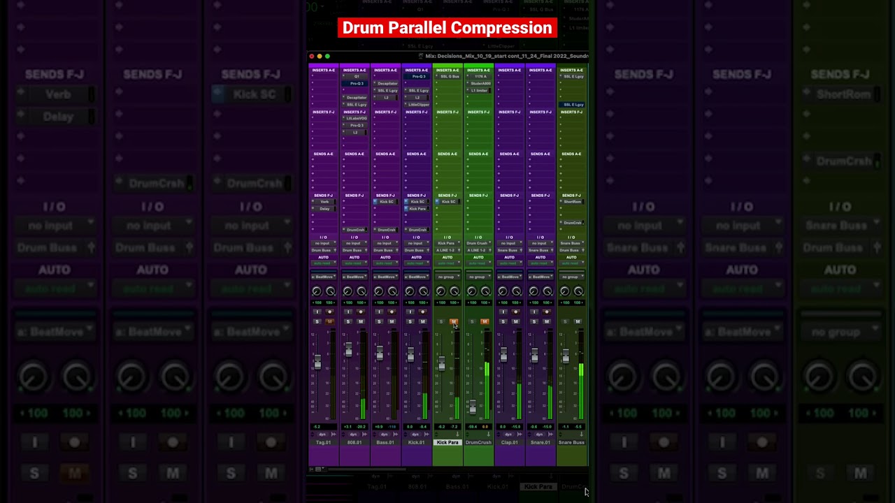 Drum Parallel Compression 