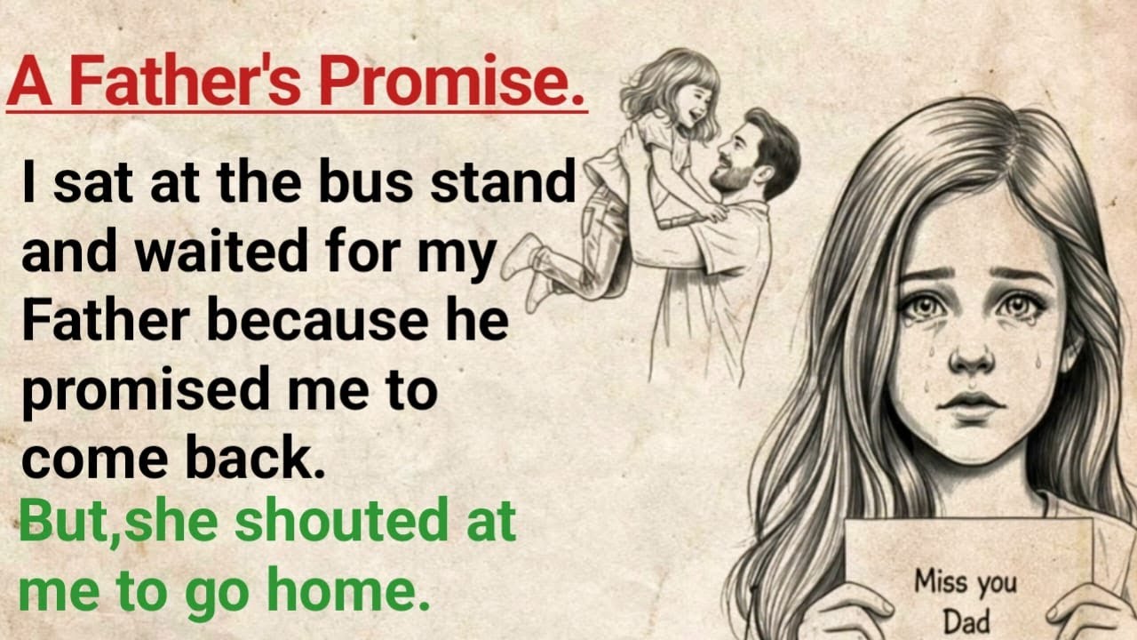 Learn English through stories ✨ A Father's Promise.