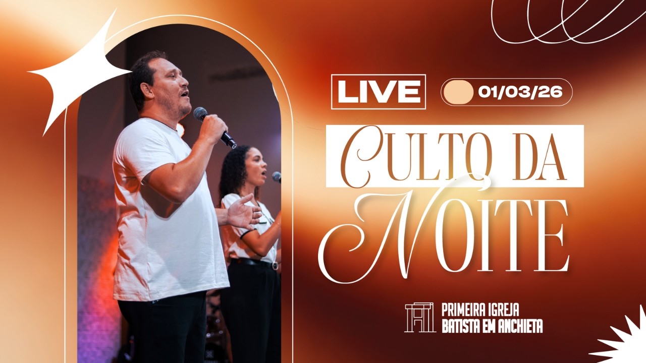 🔴 AO VIVO: CULTO DA NOITE  | 01/03/26 | #juntosAdistancia