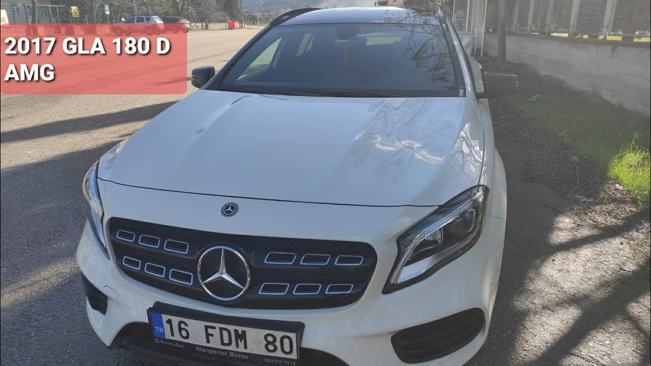 MERCEDES GLA 180 D AMG 2017 İNCELEME