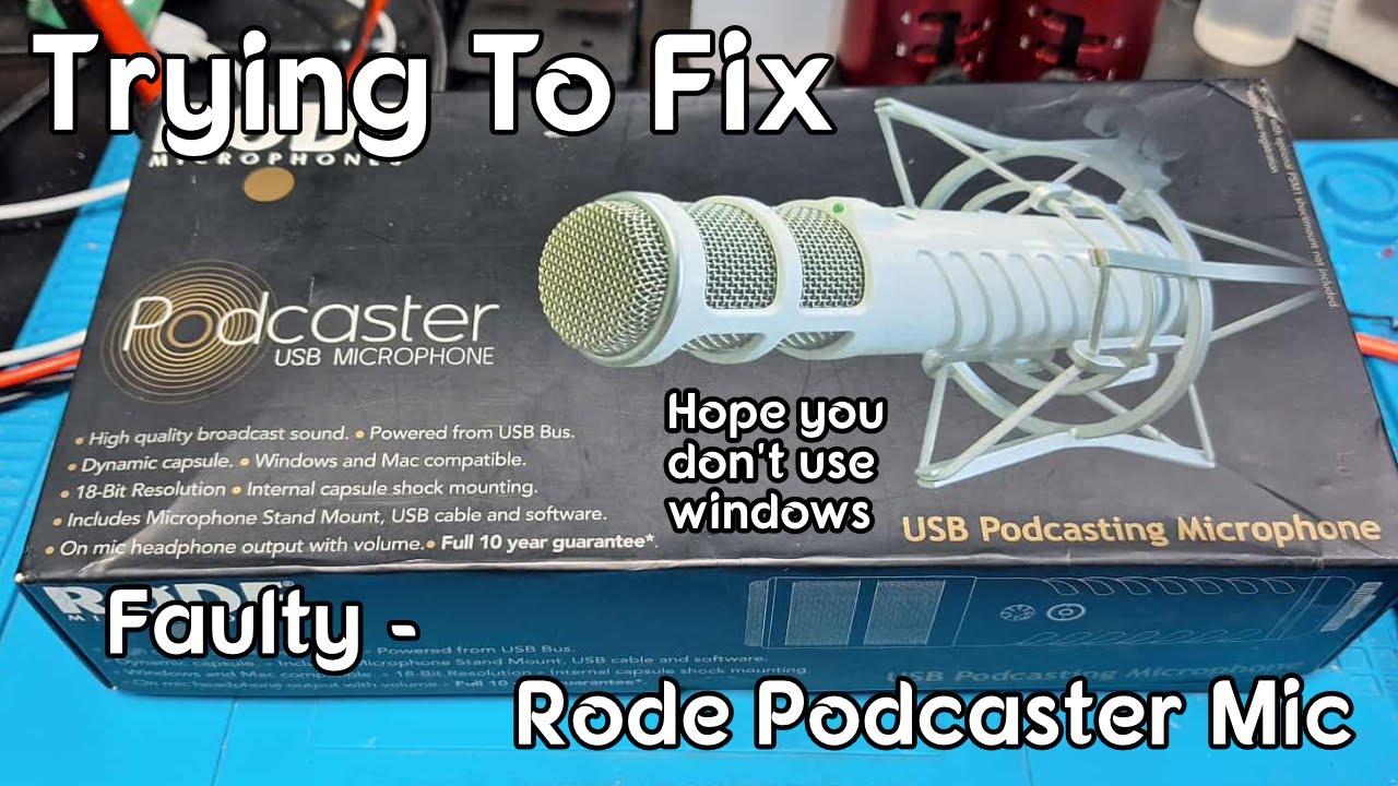 Don't Buy This USB Microphone If You Use Windows - Rode Podcaster
