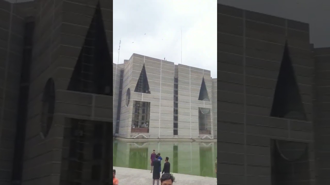 Inside view of National Parliament House Bangladesh - Jatiyo Songsad#bangladesh #2023 #dhaka #shorts