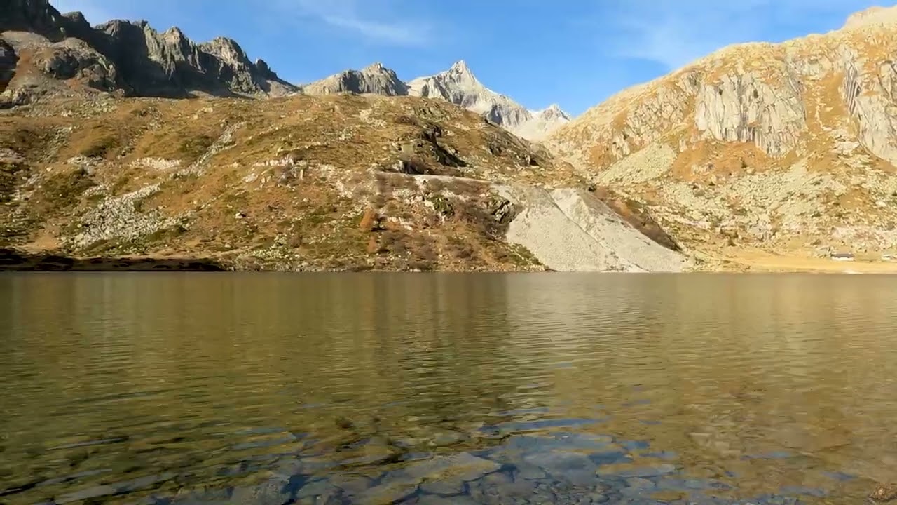 Alpine Landscape on a Lake in the Italian Dolomites   5K