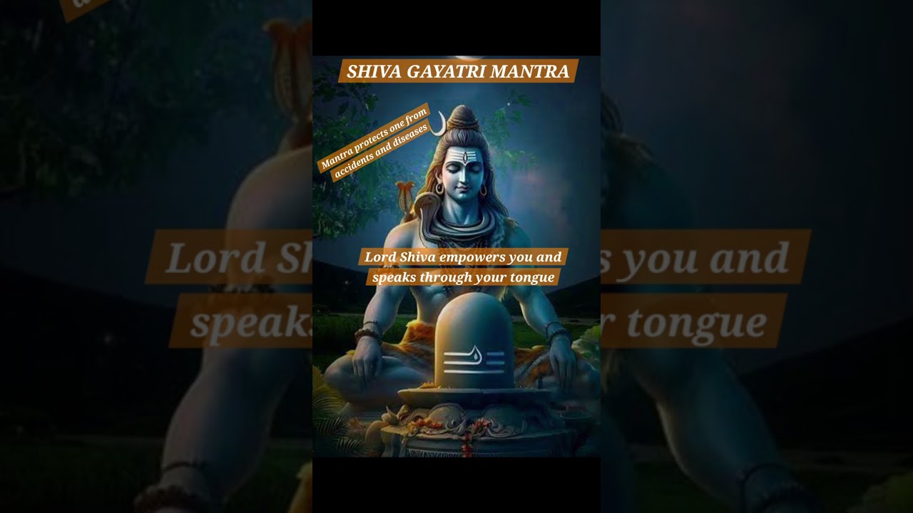 LORD SHIVA HAS THE POWER TO ALTER FATE. Shiva Gayatri Mantra grants fame, prosperity & happiness.