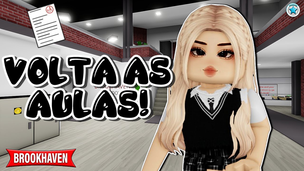 ROTINA de VOLTA ÀS AULAS! | Brookhaven Roblox | AliceMinePlay