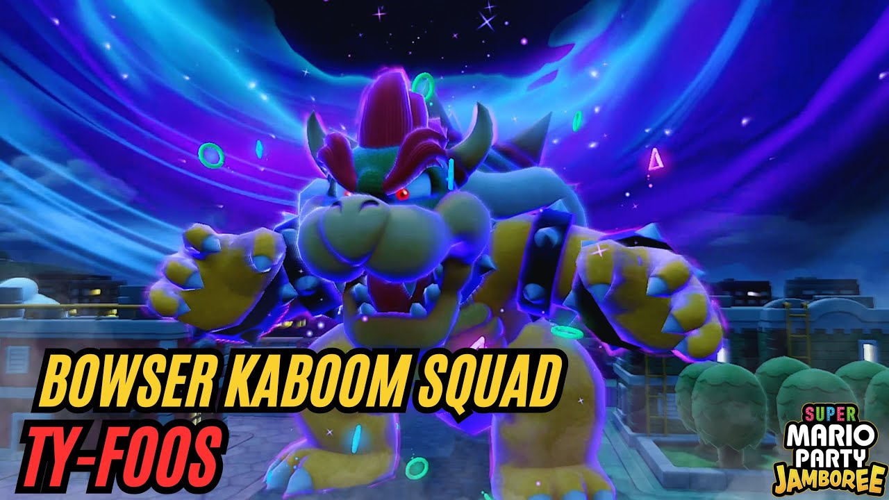Bowser Kaboom Squad - Ty-Foos Gameplay - Super Mario Party Jamboree - Mario Vs Bowser