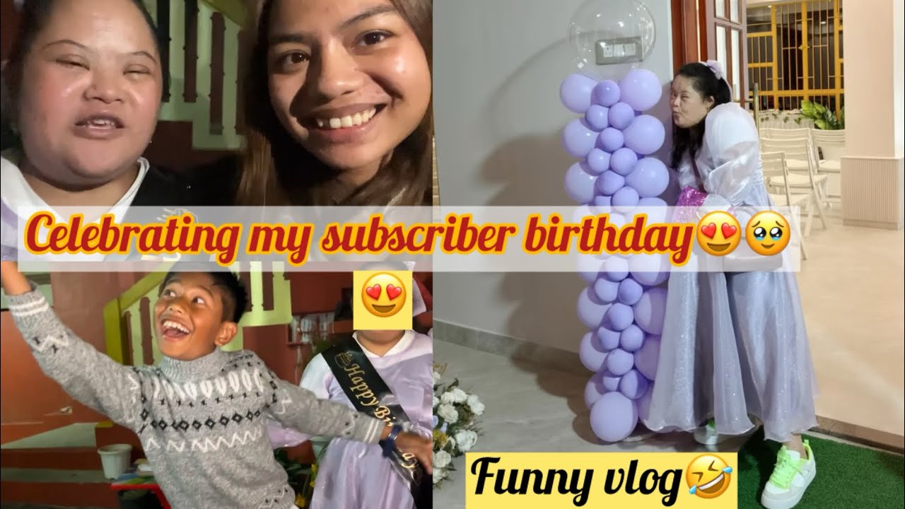 Lai celebrate birthday o iong ka subscriber o🎂🥹@ManisaPapiah ✨