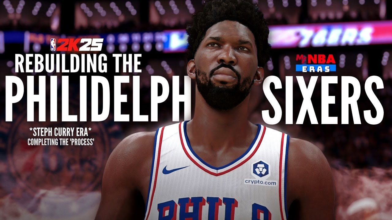 REBUILDING THE PHILADELPHIA 76ERS DURING THE STEPH CURRY ERA...  (NBA 2K25 PS5 MYNBA ERAS) 🔥