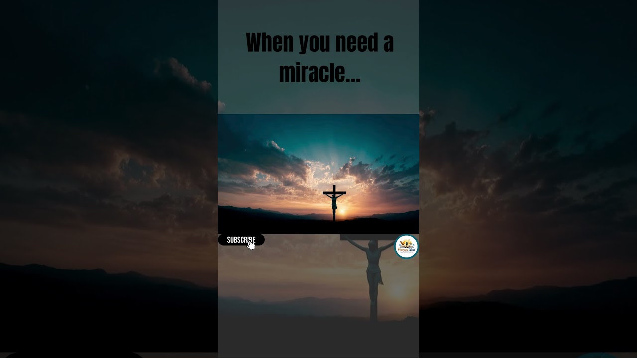 Lord I Need a Miracle  Christian Prayer for Healing #Shorts