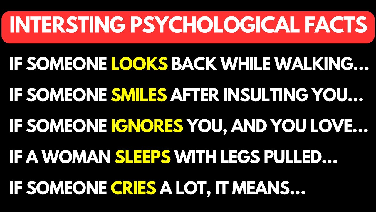 50 Interesting Psychology Facts About Human Behaviour