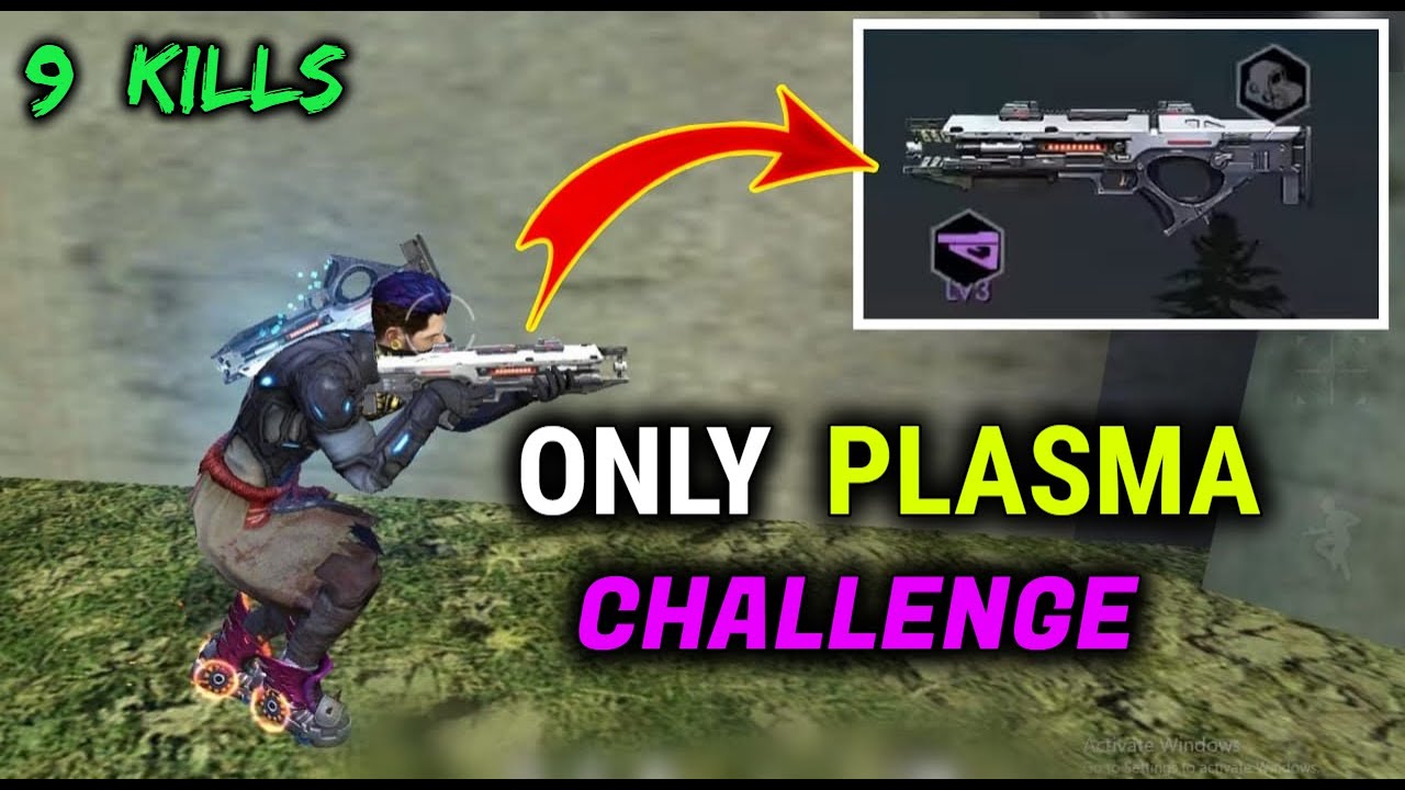 Only Plasma Gun Challenge || Garena Free Fire - Desi Gamers