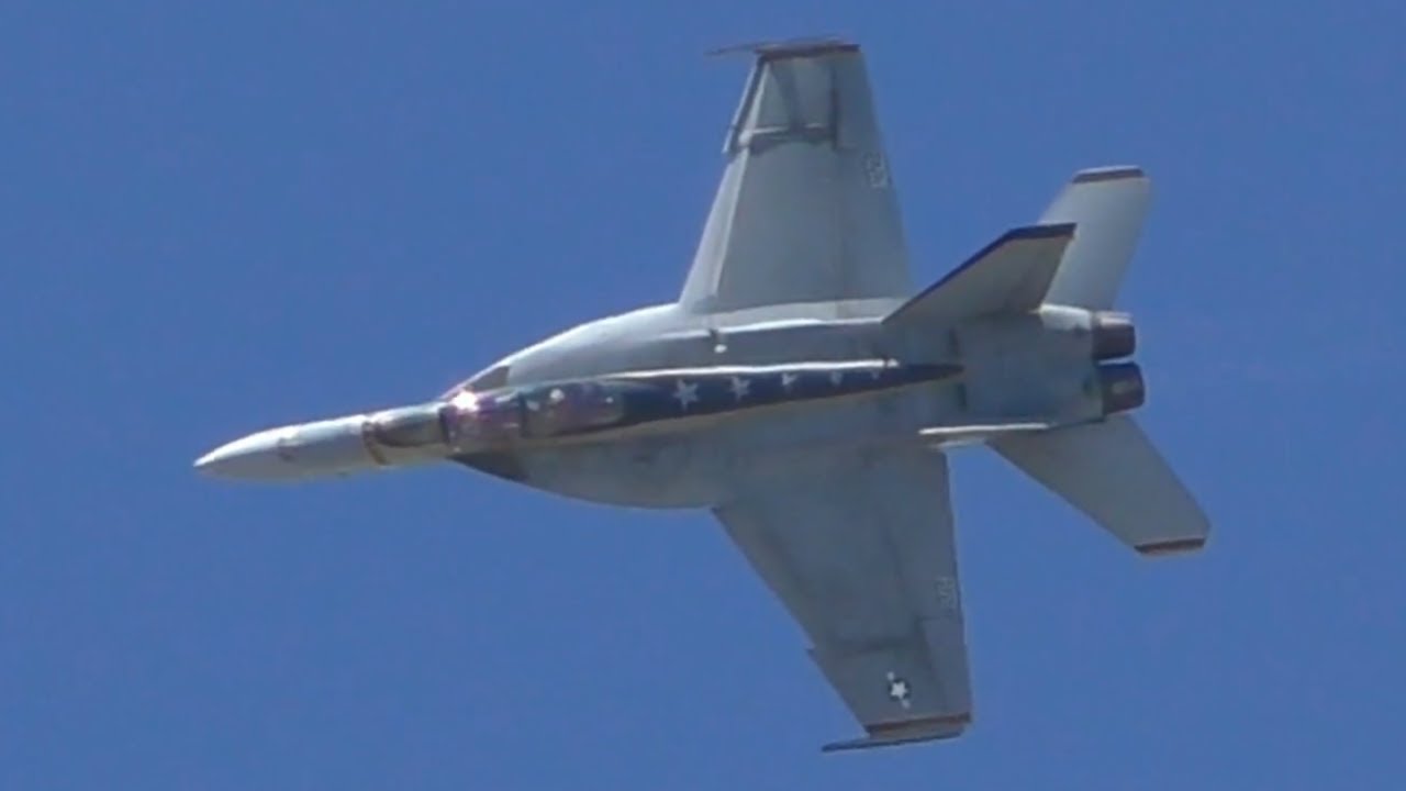 Witness the Power of the Boeing F/A-18 Super Hornet West Coast Demo - Wing and Eagles Airshow 2025