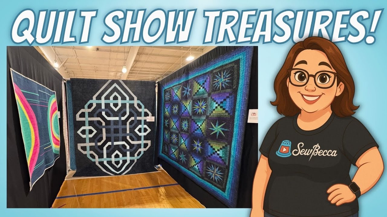 Amazing Quilts I Found at the 2025 Stone House Quilt Guild Show!