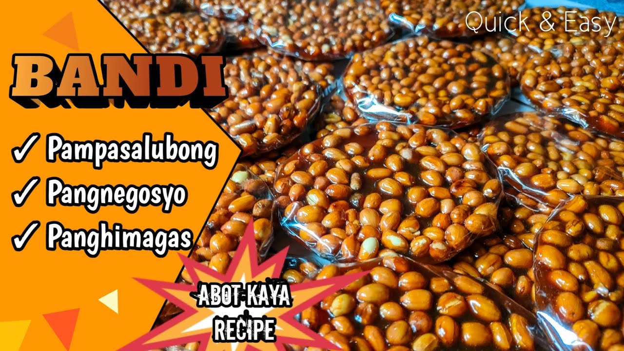 HOW TO MAKE | BANDI with bunch of Peanut | Super Easy! 