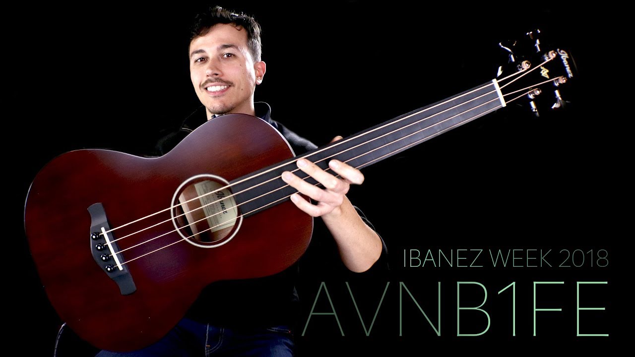Ibanez AVNB1FE-BV Bass - Demo Review (ITA) Namm 2018