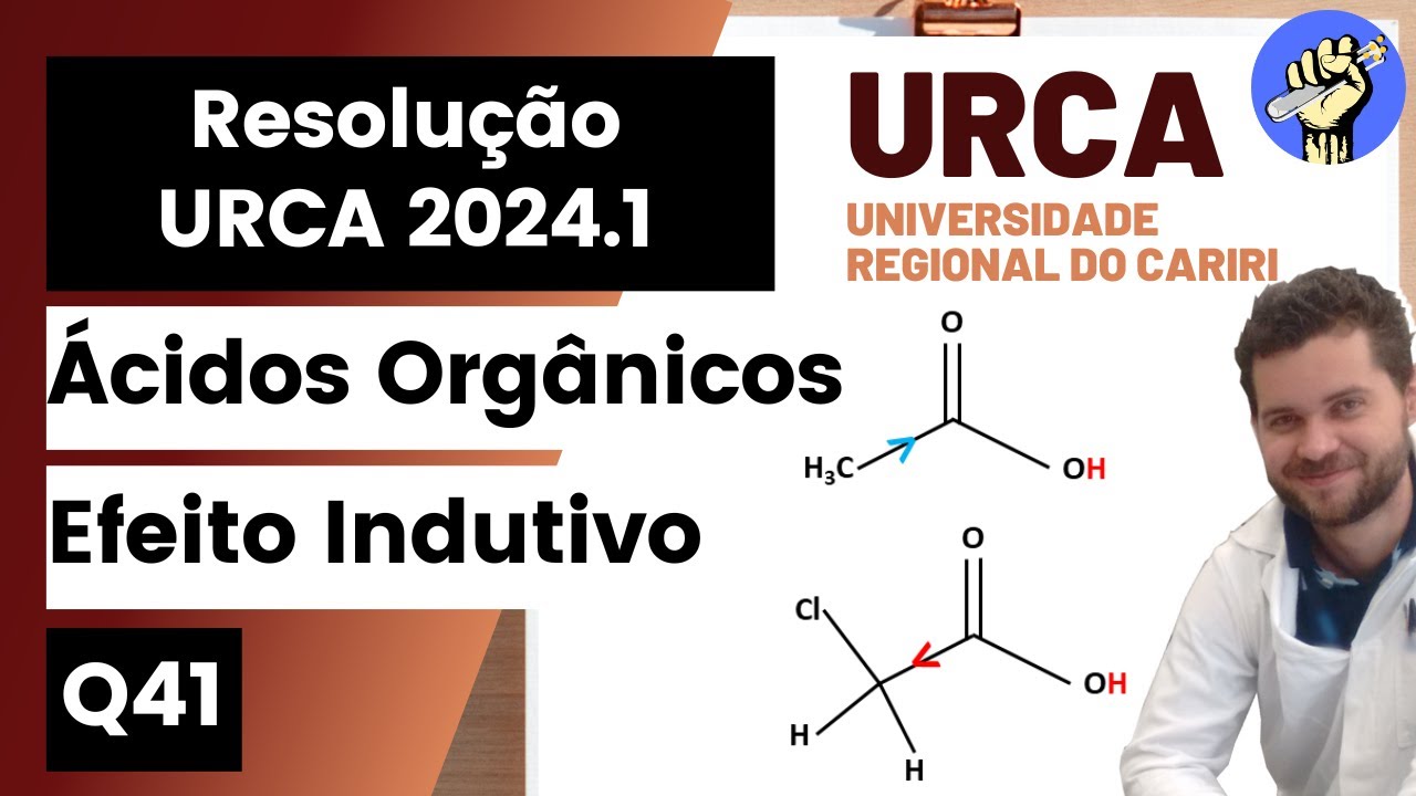 ✏️URCA 2024.1 | Qual das espécies abaixo apresenta maior acidez?
