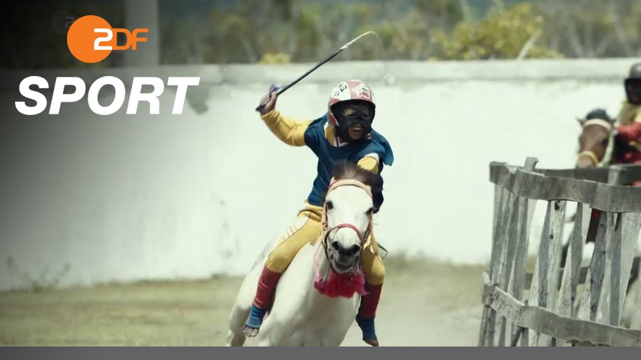 Kinderjockeys in Indonesien - Der risikoreiche Ritt um Geld und Status | SPORTreportage - ZDF