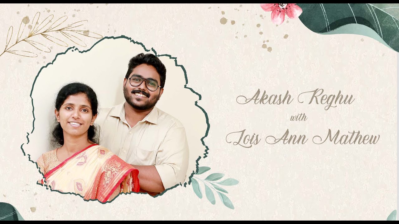 🕊Akash Weds Lois✨ | Wedding Service Livestream | 13th April 2022