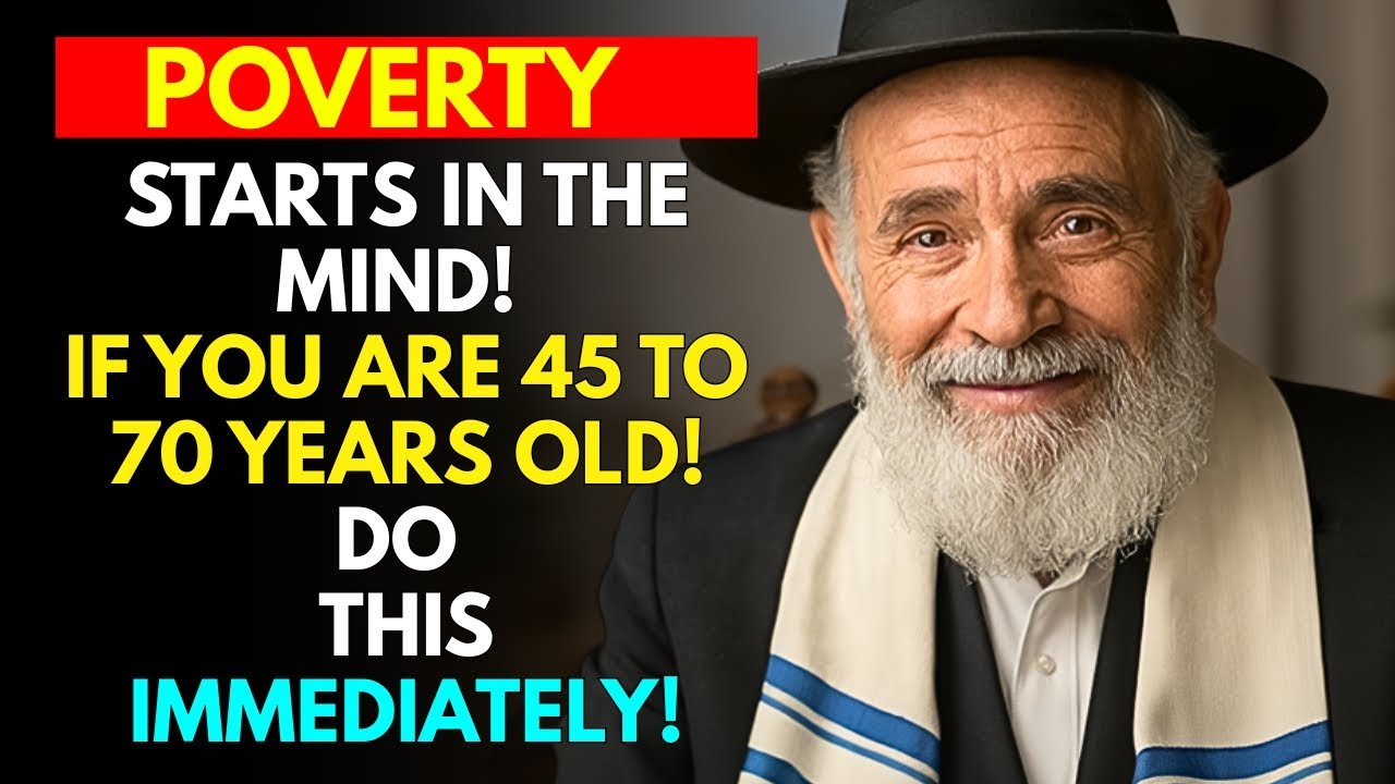 Billionaire Rabbi — Poverty Starts In The Mind! Clean Your Brain Like This!