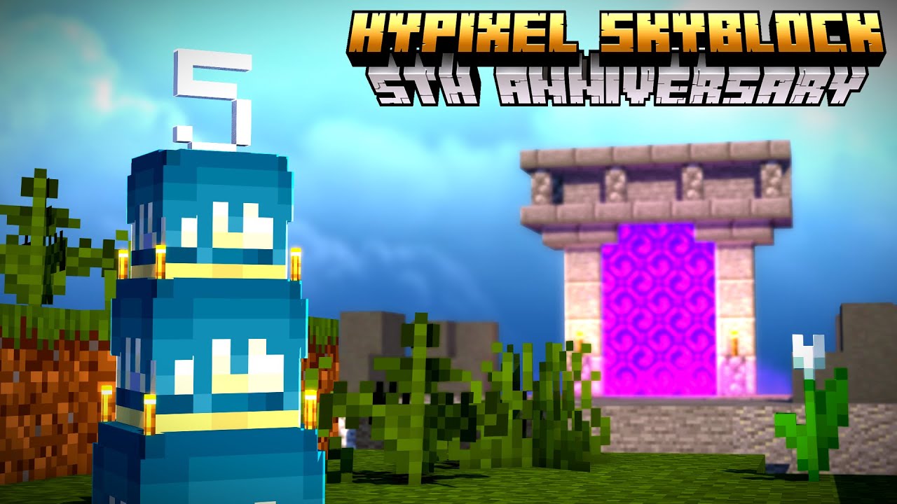 Sky's the Limit | A Hypixel Skyblock 5th Anniversary Animation